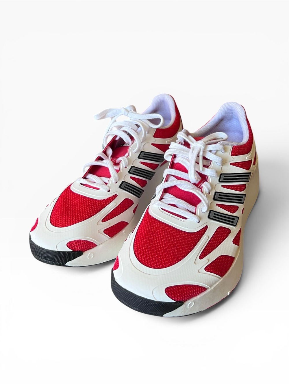 Adidas Adizero Aruku White Pure Ruby Red Mens Size 11 JI0308